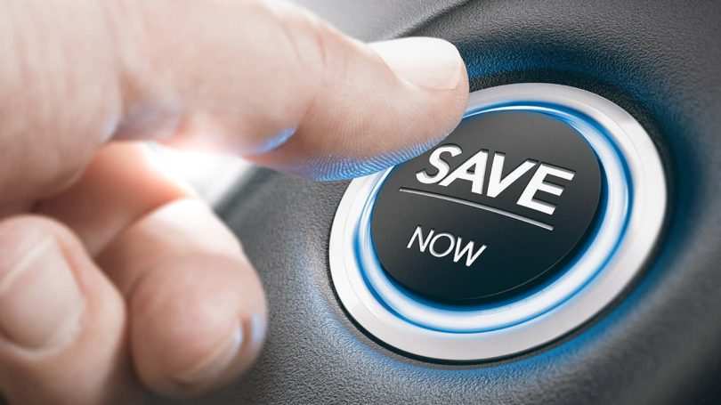 Start saving now