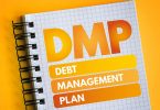 DMP - Debt Management Plan acronym, business concept