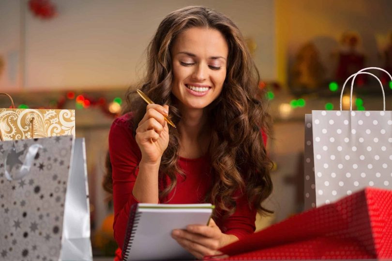 making a holiday list and checking it twice
