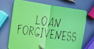 Business concept about Loan Forgiveness